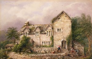 Maison de Sir Francis Drake, près de Tavistock, Devon