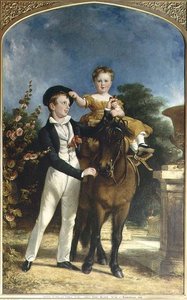 La famille Petre (détail)