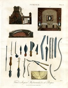Instruments chirurgicaux et artefacts de Pompéi - John Pass