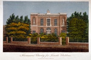 École de charité des francs-maçons pour filles, Westminster Bridge Road, Lambeth, Londres