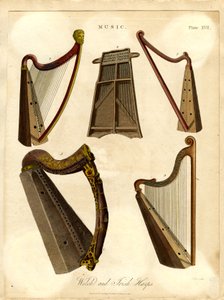 Harpes galloises et irlandaises