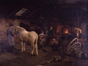 "En attendant son tour" - John Percy Cooke