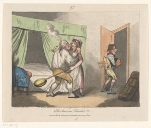 Le voyageur amoureux - John Pettit (attributed to)