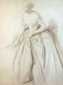Esquisse pour une demoiselle d
