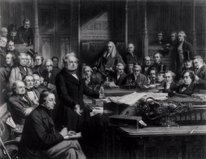 La Chambre des communes en 1860 : Lord Palmerston s