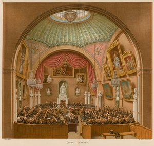 Salle du conseil, Guildhall, Londres