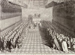 Couronnement de Guillaume III à l