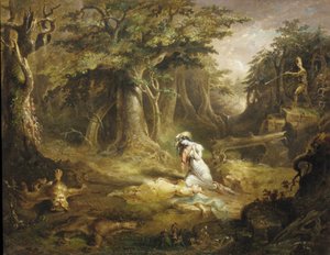 Le sauvetage de Leatherstocking - John Quidor