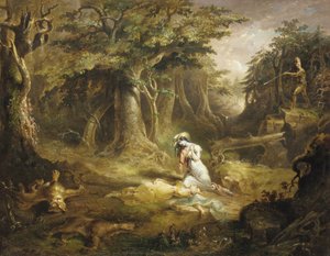 Le sauvetage de Leatherstocking, 1832 - John Quidor