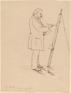 Croquis - Emanuel Leutze - John Quincy Adams Ward