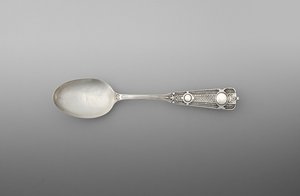 Cuillère à thé (une paire), vers 1860-90 (argent) - John R. Wendt