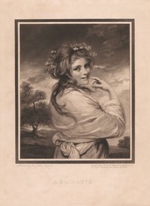 Emma Hart en bacchante - John Raphael Smith