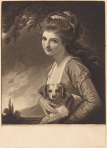 Lady Hamilton en Nature, publié en 1784 - John Raphael Smith