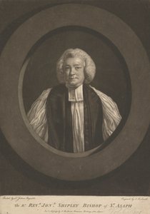 Révérend Jonathan Shipley, Évêque de St. Asaph - John Raphael Smith