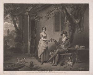 Le repas du chasseur - John Raphael Smith