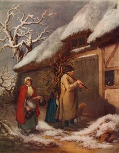 La famille du cottage, XVIIIe siècle - John Raphael Smith