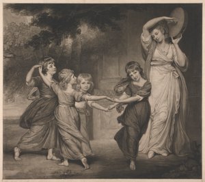 La famille Gower : Les enfants de Granville, 2e comte de Gower - John Raphael Smith