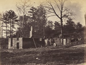 Ruines sur Gaines Mill, Virginie, avril 1865 - John Reekie