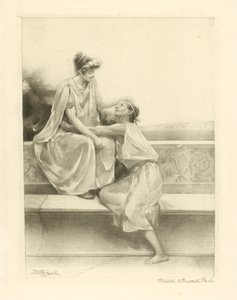 Illustration pour les poèmes de Catulle - John Reinhard Weguelin