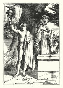 Les jumeaux (gravure) - John Reinhard Weguelin