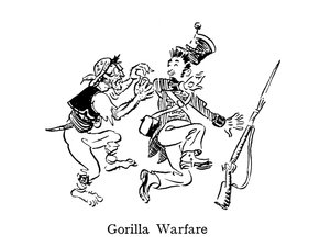 Guerre de gorilles, pratiquée en Espagne et au Portugal pendant les guerres napoléoniennes