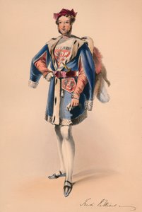 Frederick Child-Villiers en costume pour le Bal Costumé de la reine Victoria, 12 mai 1842, 1843 - John Richard Coke Smyth