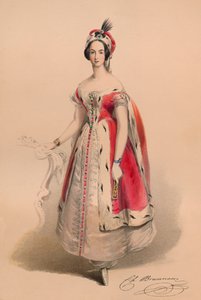Invité en costume pour le Bal Costumé de la reine Victoria, 12 mai 1842 - John Richard Coke Smyth