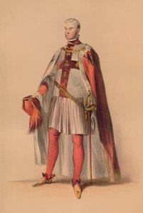 Invité en costume pour le Bal Costumé de la Reine Victoria, 12 mai 1842, 1843