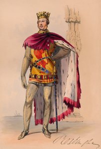 James Innes-Ker en costume Plantagenêt pour le Bal Costume de la reine Victoria, 12 mai 1842, 1843