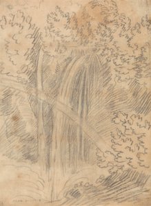 Une cascade - John Robert Cozens