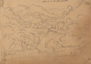 Ascension vers la Bochetta - John Robert Cozens