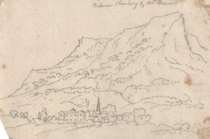 Entre Chamberg et le mont Meliant - John Robert Cozens