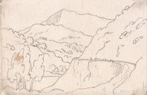 Entre Tavarnelle amp ; Capriano - John Robert Cozens