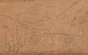 Entre Tavernelle et San Casciano - John Robert Cozens