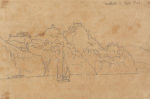 Château de Portofino - John Robert Cozens