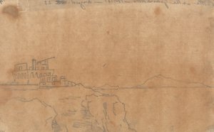 Château du Granatello, Portici, 23 août - John Robert Cozens