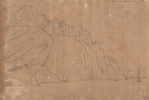 Côte de Gênes - John Robert Cozens