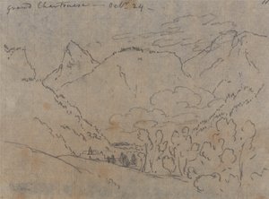 Grand Chartreuse, 24 octobre - John Robert Cozens