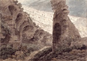 Intérieur du Colisée, 1778 - John Robert Cozens