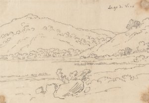 Lac de Vico - John Robert Cozens