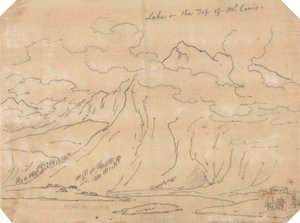Lac au sommet du Mont Cenis - John Robert Cozens