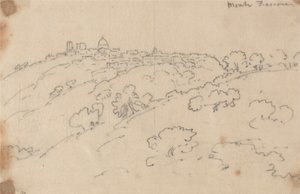 Monte Fiascone - John Robert Cozens