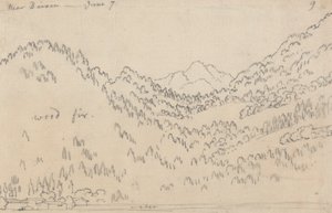 Près de Brixen, 7 juin - John Robert Cozens