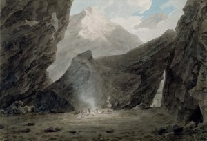 Près de Chiavenna dans les Grisons, vers 1779 - John Robert Cozens