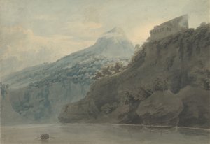 Sur le golfe de Salerne près de Vietri, septembre 1782 ou plus tard - John Robert Cozens