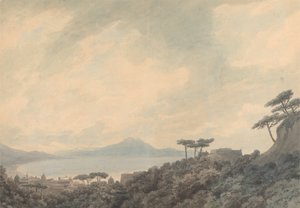 La baie de Naples depuis Capodimonte