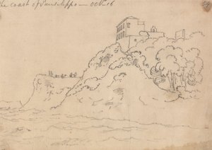 La côte de Posillipo, 16 octobre - John Robert Cozens