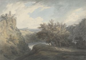 Le lac de Nemi, c.1783-85 - John Robert Cozens