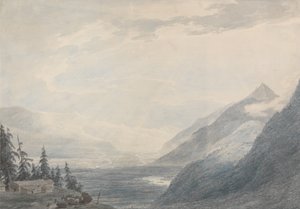 The Pays de Valais - John Robert Cozens