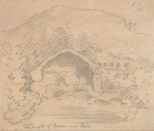 Le temple de Diane près de Baia - John Robert Cozens